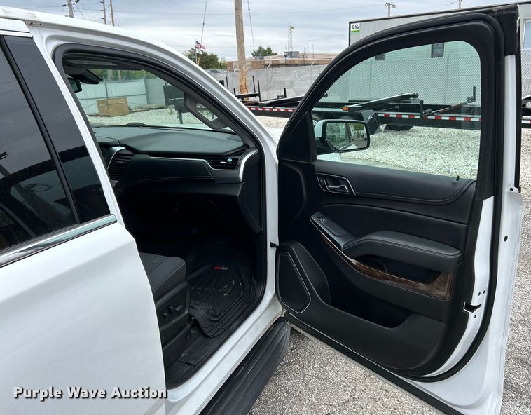 image for item EK4483 2017 Chevrolet Tahoe Police SUV