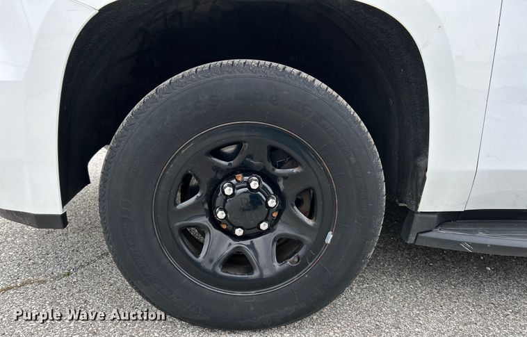 image for item EK4483 2017 Chevrolet Tahoe Police SUV