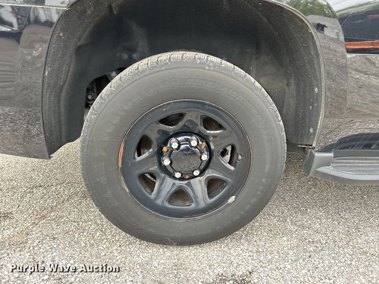 image for item EK4484 2017 Chevrolet Tahoe Police SUV