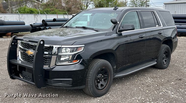 image for item EK4486 2018 Chevrolet Tahoe Police SUV