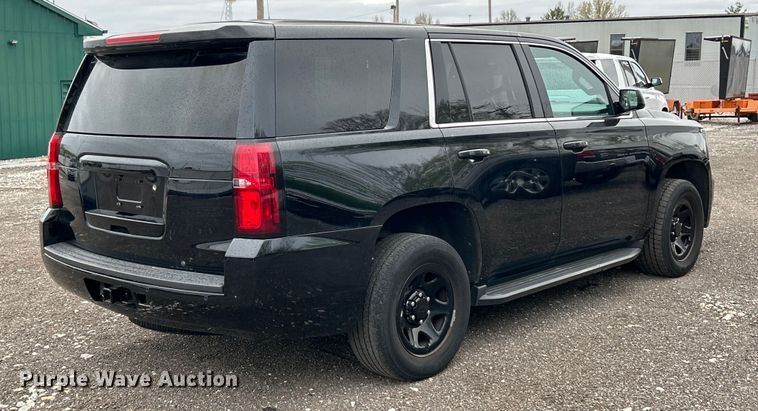 image for item EK4486 2018 Chevrolet Tahoe Police SUV