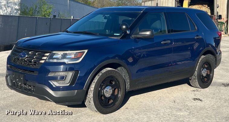 image for item EK4499 2017 Ford Explorer Police Interceptor SUV
