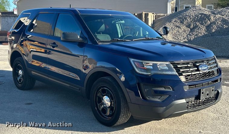 image for item EK4499 2017 Ford Explorer Police Interceptor SUV