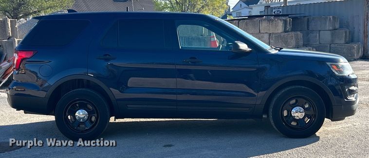 image for item EK4499 2017 Ford Explorer Police Interceptor SUV