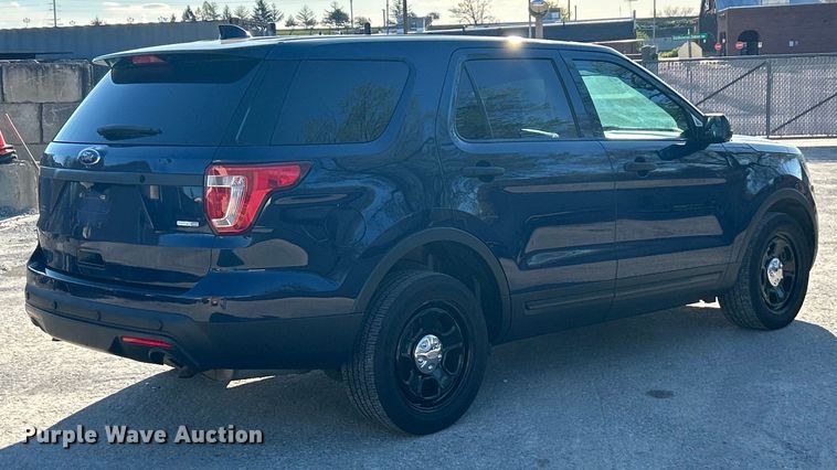 image for item EK4499 2017 Ford Explorer Police Interceptor SUV