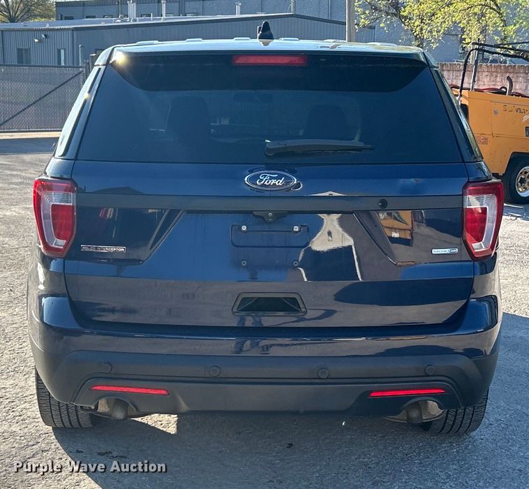 image for item EK4499 2017 Ford Explorer Police Interceptor SUV