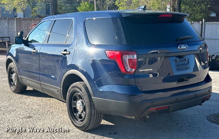 image for item EK4499 2017 Ford Explorer Police Interceptor SUV