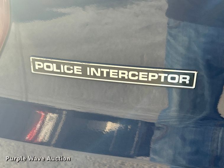 image for item EK4499 2017 Ford Explorer Police Interceptor SUV