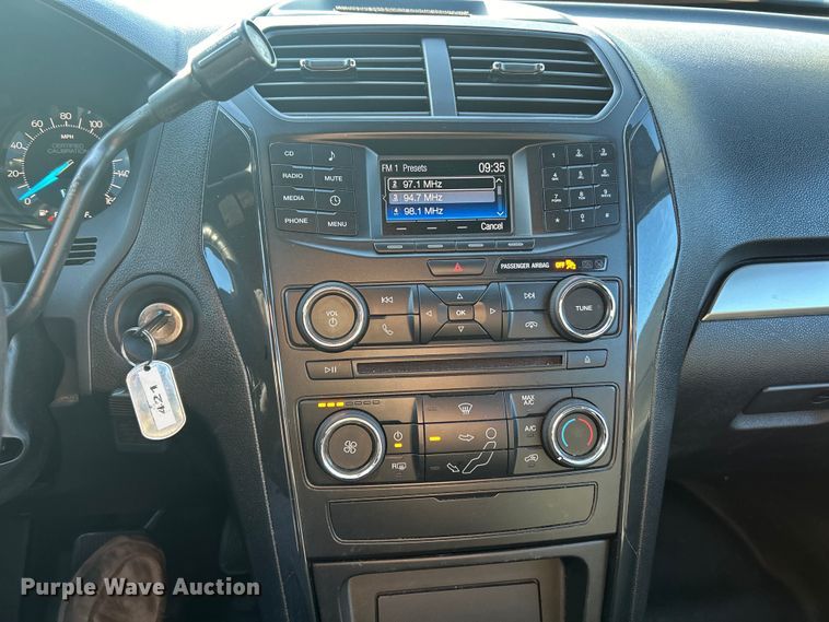 image for item EK4499 2017 Ford Explorer Police Interceptor SUV