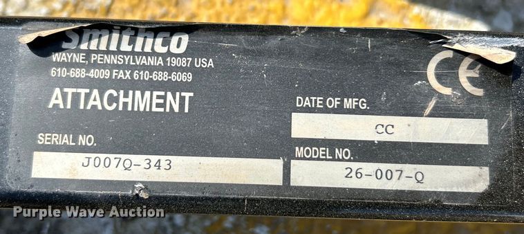 image for item EK4518 Smithco Sand Star II bunker rake