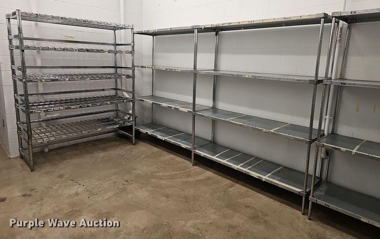 image for item EK5772 (12) metal shelving