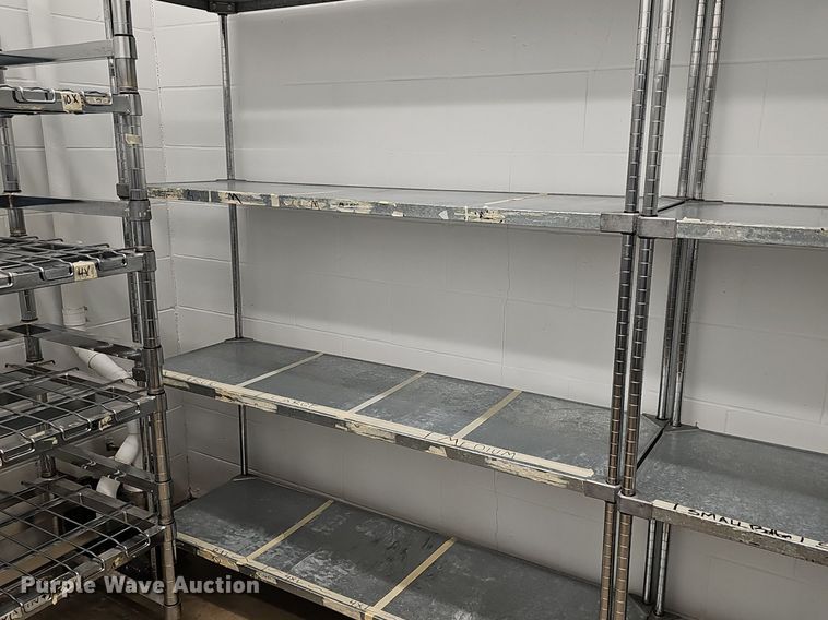 image for item EK5772 (12) metal shelving
