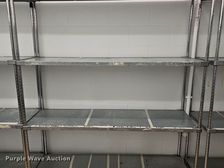 image for item EK5772 (12) metal shelving
