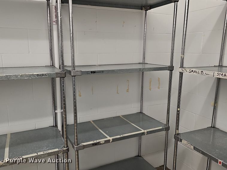 image for item EK5772 (12) metal shelving