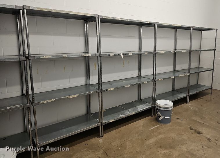 image for item EK5772 (12) metal shelving