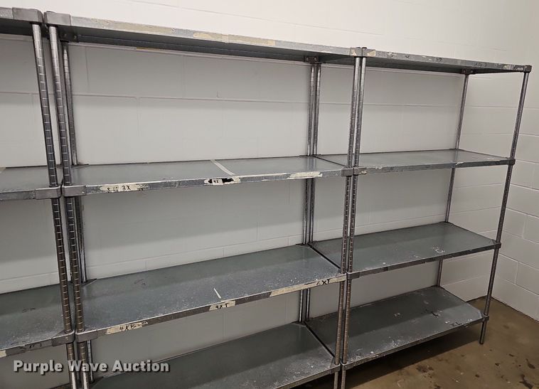 image for item EK5772 (12) metal shelving