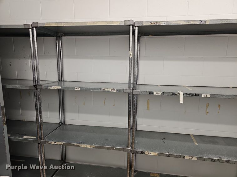 image for item EK5772 (12) metal shelving