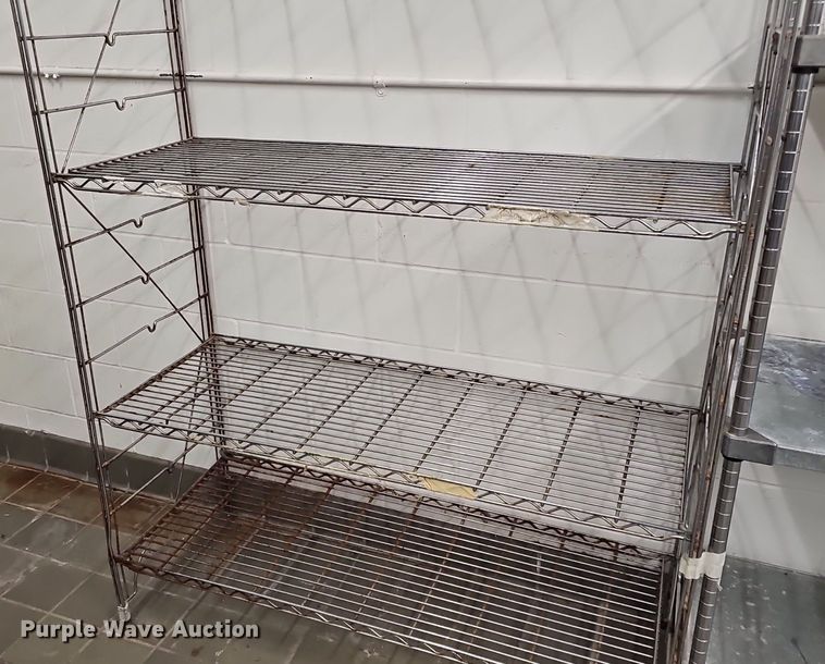 image for item EK5772 (12) metal shelving