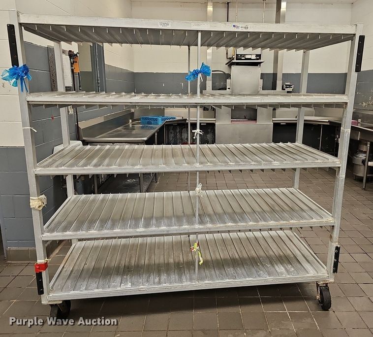 image for item EK5774 (12) metal shelving 