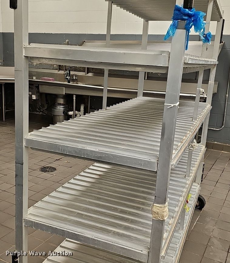 image for item EK5774 (12) metal shelving 