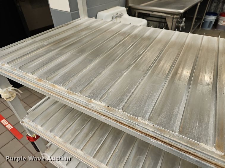 image for item EK5774 (12) metal shelving 