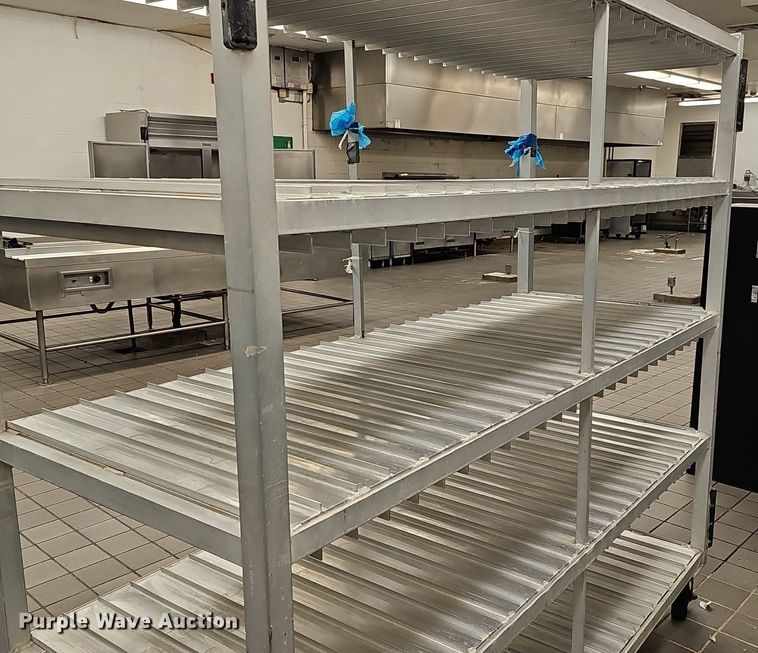 image for item EK5774 (12) metal shelving 