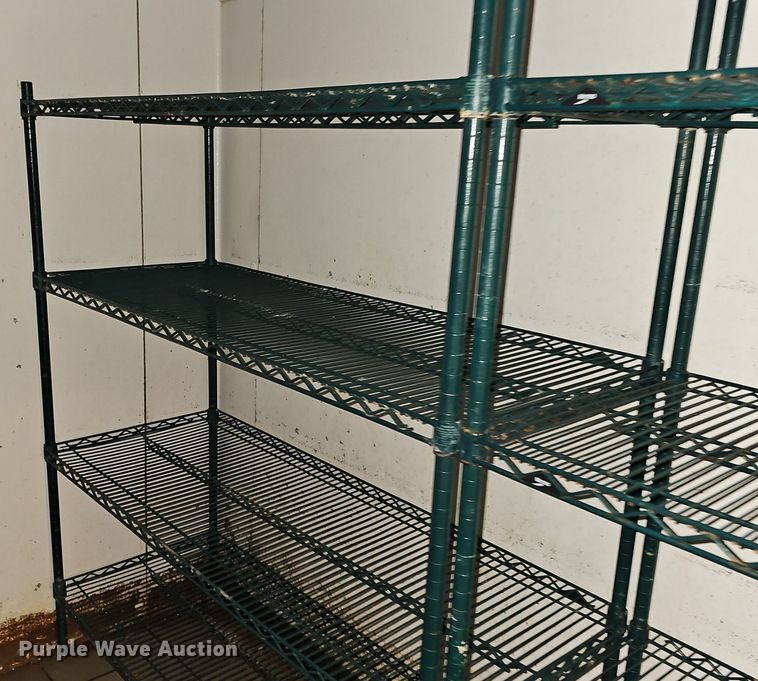 image for item EK5775 (8) metal shelves