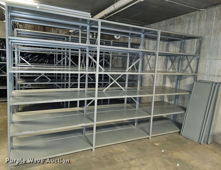 image for item EK5787 (6) metal shelves