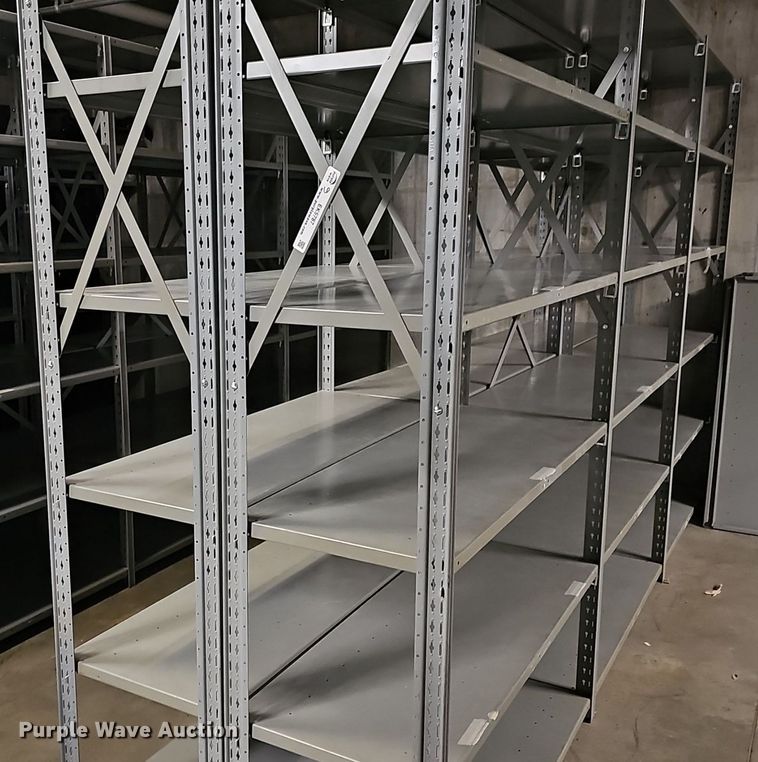 image for item EK5787 (6) metal shelves