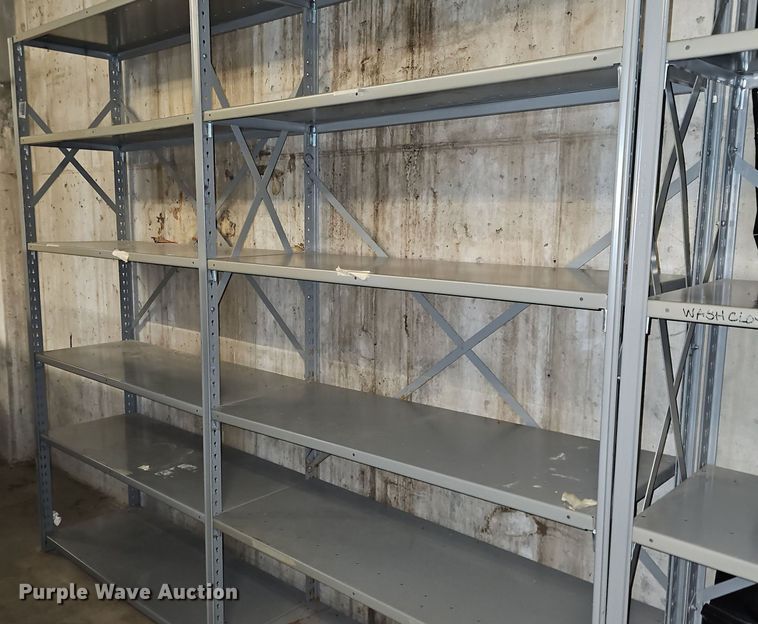 image for item EK5787 (6) metal shelves