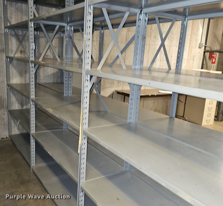 image for item EK5787 (6) metal shelves