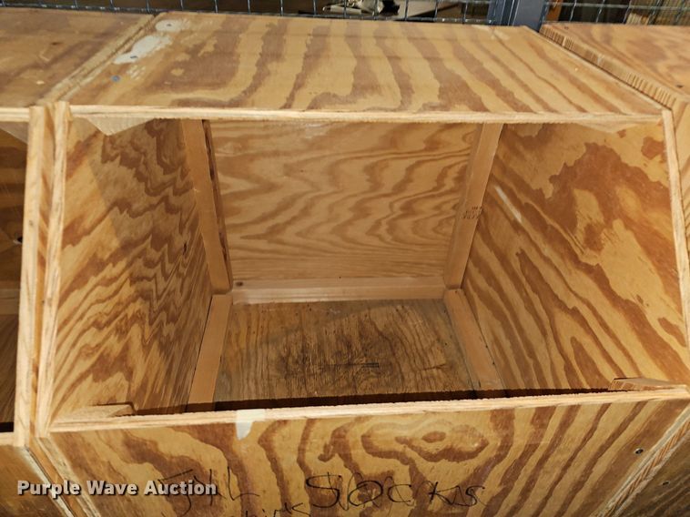 image for item EK5788 (20) wood storage boxes