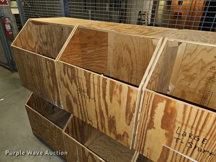 image for item EK5788 (20) wood storage boxes