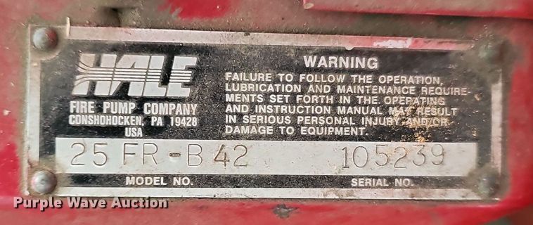 image for item EK5814 (2) Hale water pumps