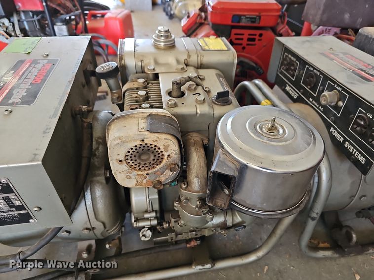 image for item EK5815 (2) Lincoln PE4000 Powermight generators