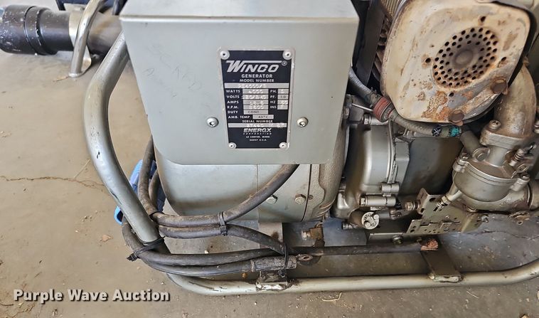 image for item EK5815 (2) Lincoln PE4000 Powermight generators