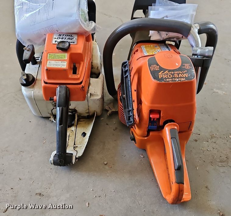 image for item EK5816 (2) chainsaws