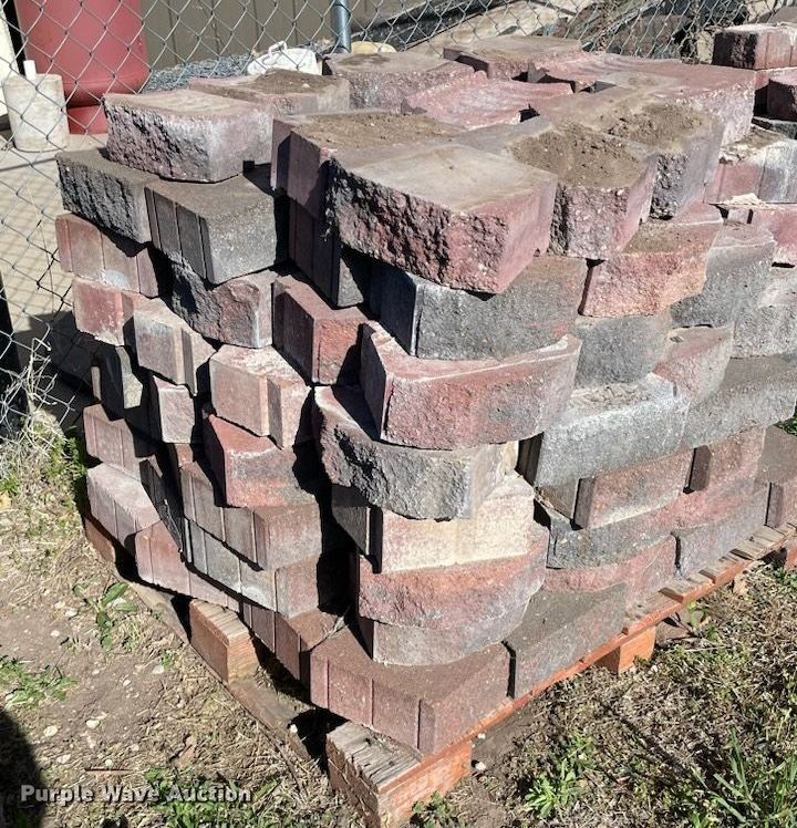 image for item EK5826 (6) pallets of brick and pavers