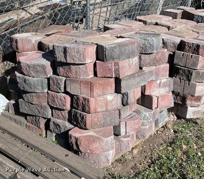 image for item EK5826 (6) pallets of brick and pavers