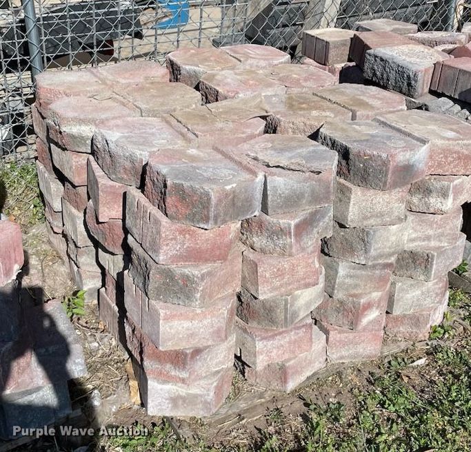 image for item EK5826 (6) pallets of brick and pavers