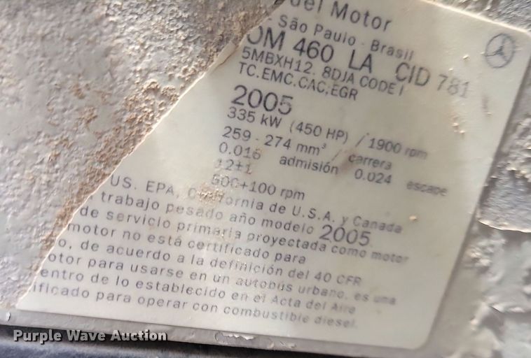 image for item LD9008 2006 Sterling LT9500 semi truck