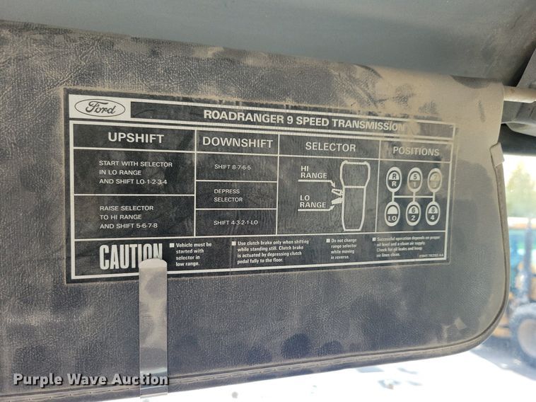 image for item LD9010 1989 Ford Aeromax L9000 semi truck