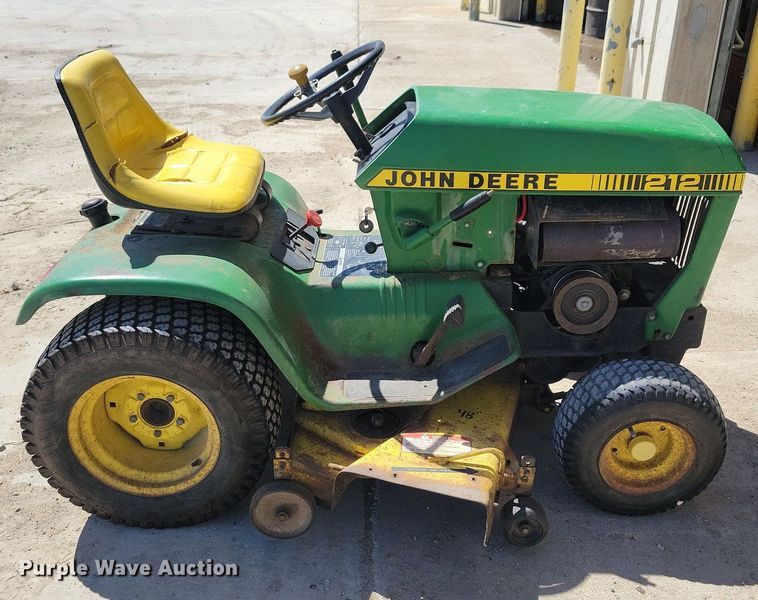 image for item LD9011 John Deere 212 lawn mower