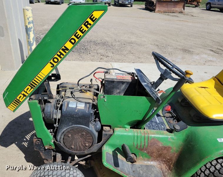 image for item LD9011 John Deere 212 lawn mower