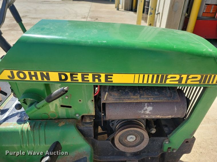 image for item LD9011 John Deere 212 lawn mower