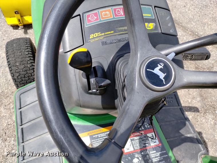 image for item LO9008 John Deere  345 lawn mower