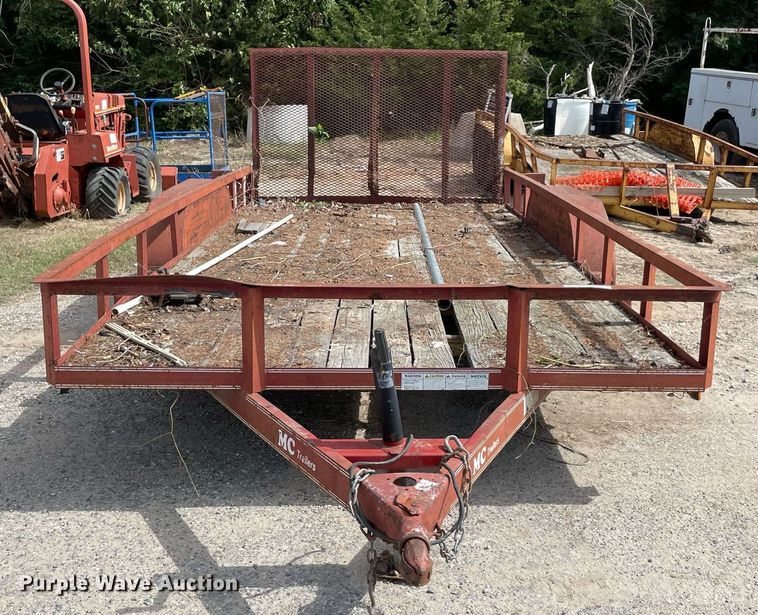 image for item NA9658 2009 MC Trailer utility trailer