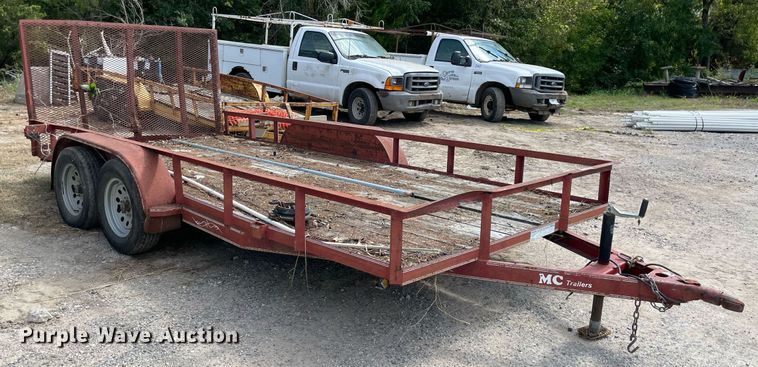 image for item NA9658 2009 MC Trailer utility trailer