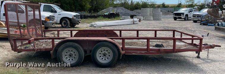 image for item NA9658 2009 MC Trailer utility trailer