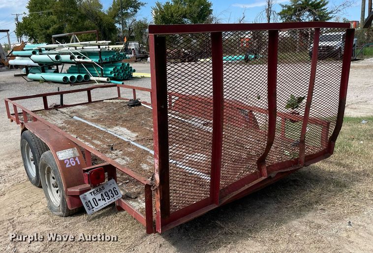 image for item NA9658 2009 MC Trailer utility trailer